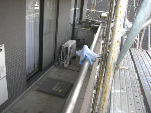 大田区 Ｓマンションバルコニー防水工事