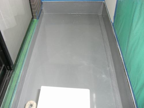 大田区 Ｓマンションバルコニー防水工事