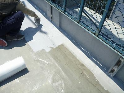 文京区　学校屋上防水工事