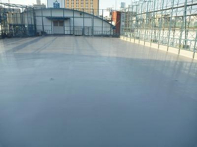 文京区　学校屋上防水工事