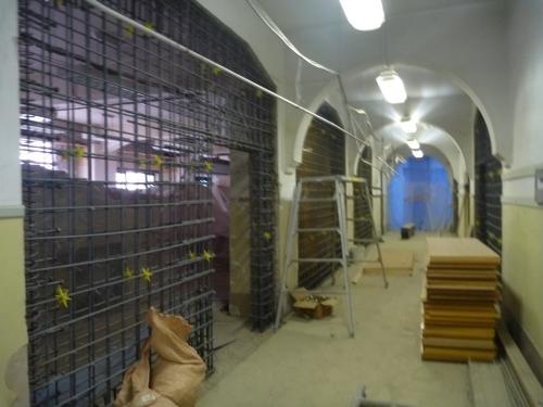 文京区　S高等学校　安全改良工事(開口閉鎖)工事